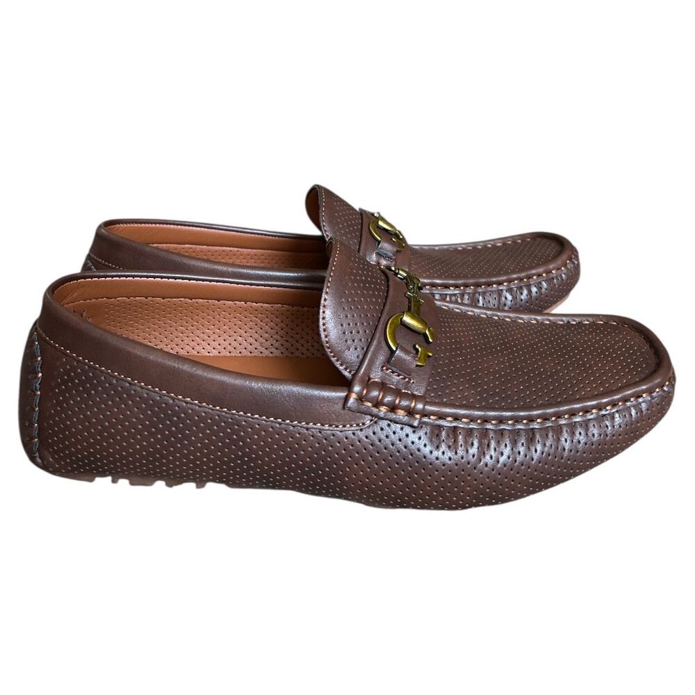 Guess Brown Loafers, US7.5M - Picture 6 of 9